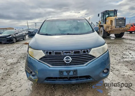 2012 Nissan Quest S из США, поврежденный, VIN JN8AE2KP3C9049614